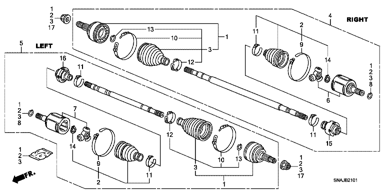 Front Drive Shaft