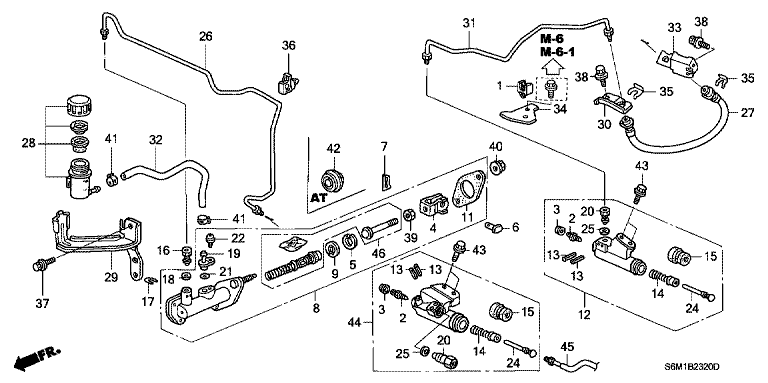 Clutch master cylinder