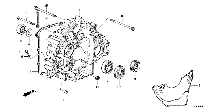 Torque converter case