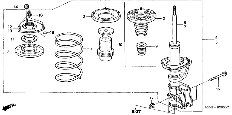 Front damper