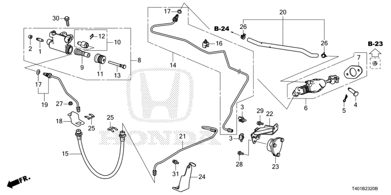 Clutch master cylinder