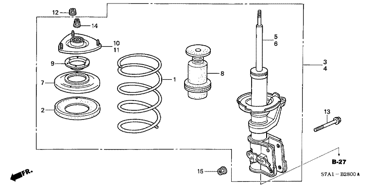 Front damper