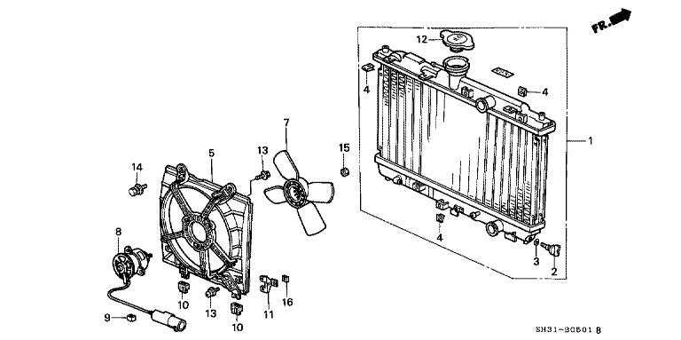 Radiator (DENSO)