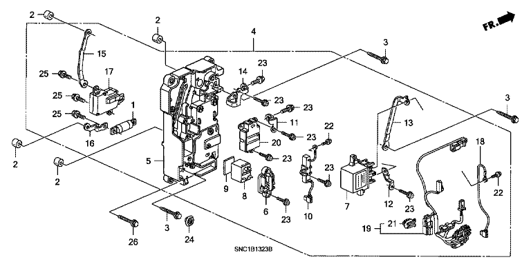 IMA MAIN SWITCH/JUNCTIONBOARD (1)