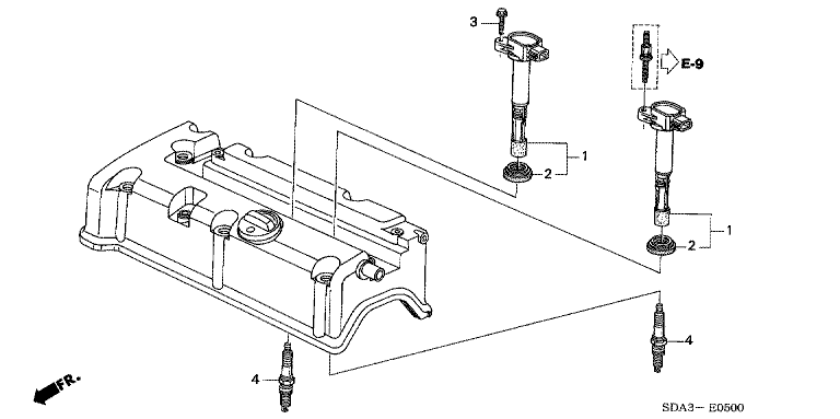 Ignition coil/plug