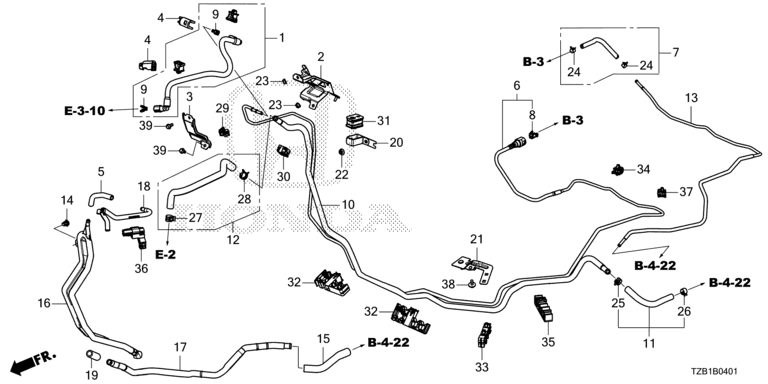 Fuel Pipe (2WD) (2)