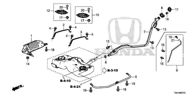 Fuel filler pipe