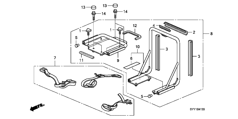 Wheelchair holder