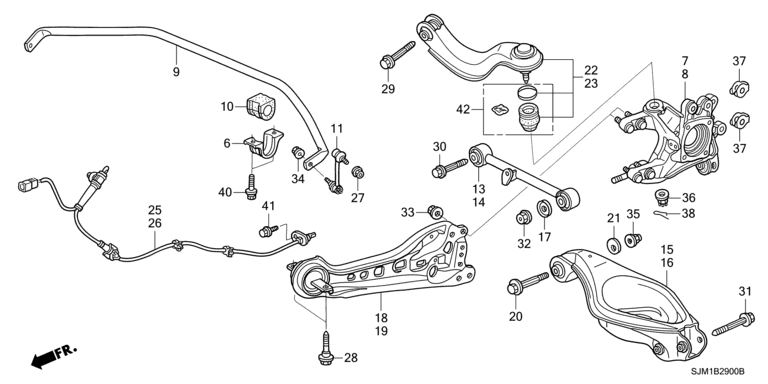 Rear lower arm (2WD)