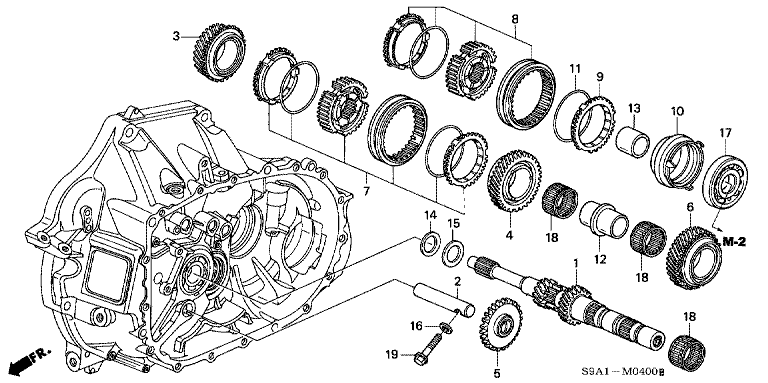 Main shaft