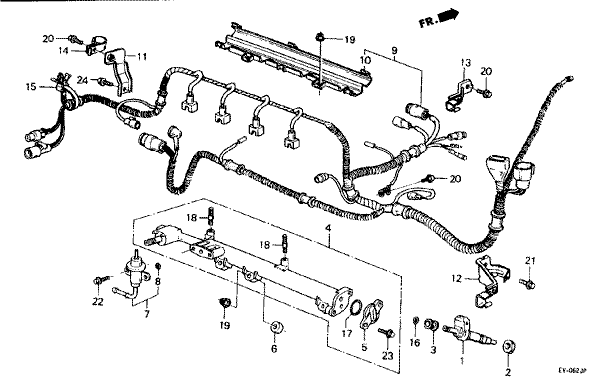 Injector/engine subcode (1600)