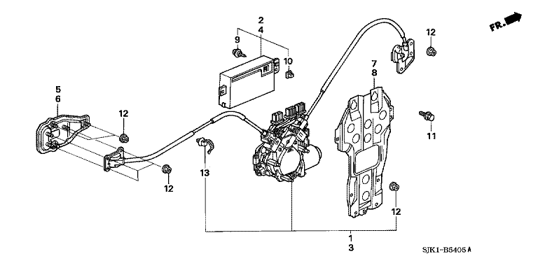 Sliding door motor