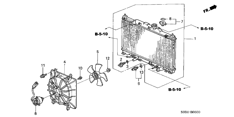 Radiator (DENSO)