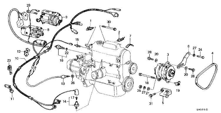 Generator/Starter