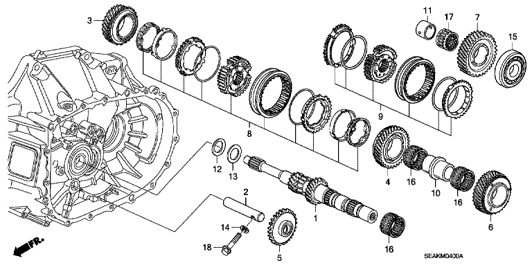 Main shaft