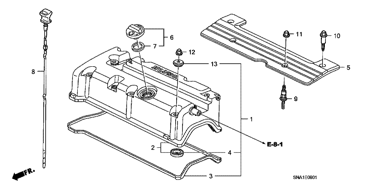 Cylinder Head Cover (2.0L)