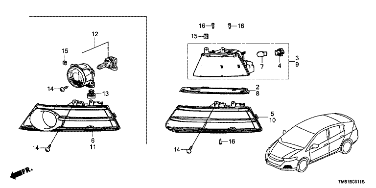 Fog light/Combination light