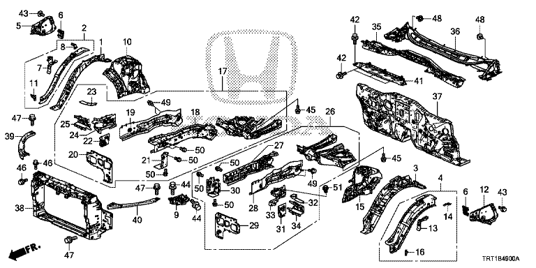 Front bulkhead / Dashboard