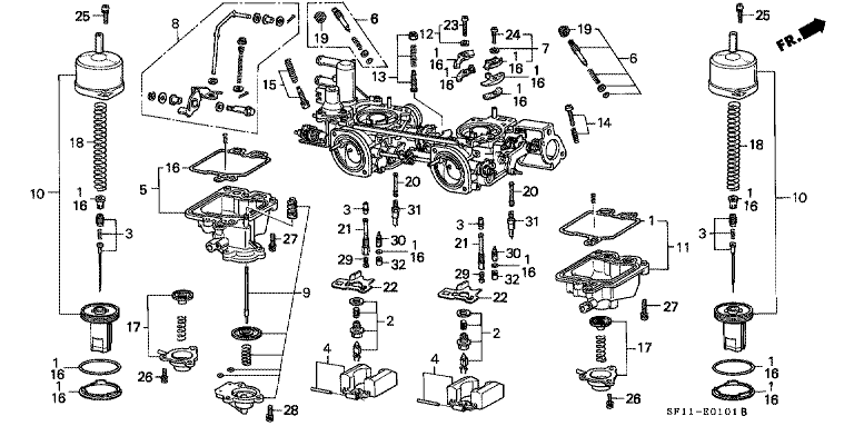 Carburetor components
