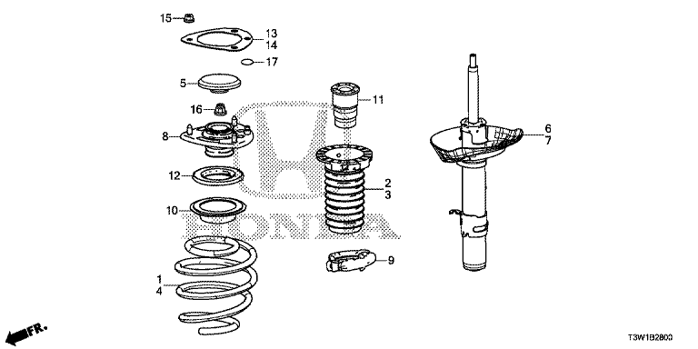 Front damper