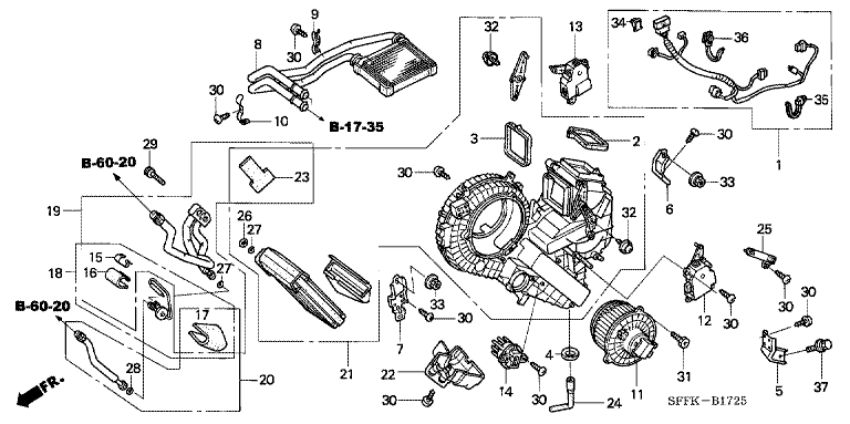Rear Heater Unit