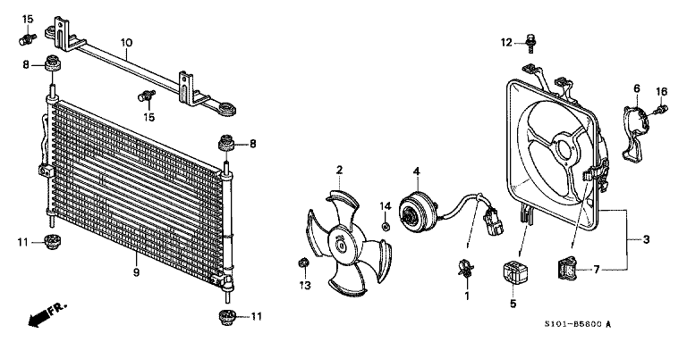 Air conditioning (condenser) (factory-installed)