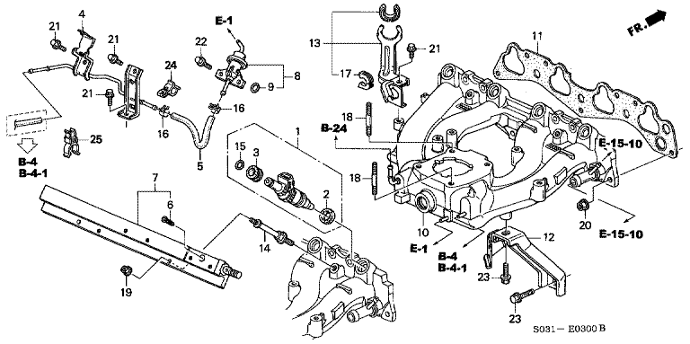 Intake manifold (SOHC)