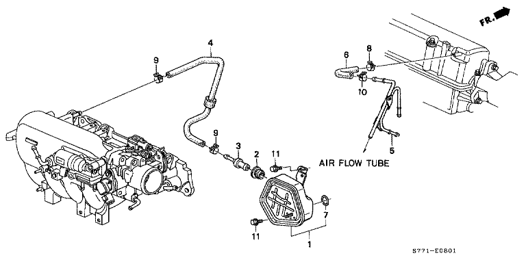 Breather Chamber (SOHC VTEC)