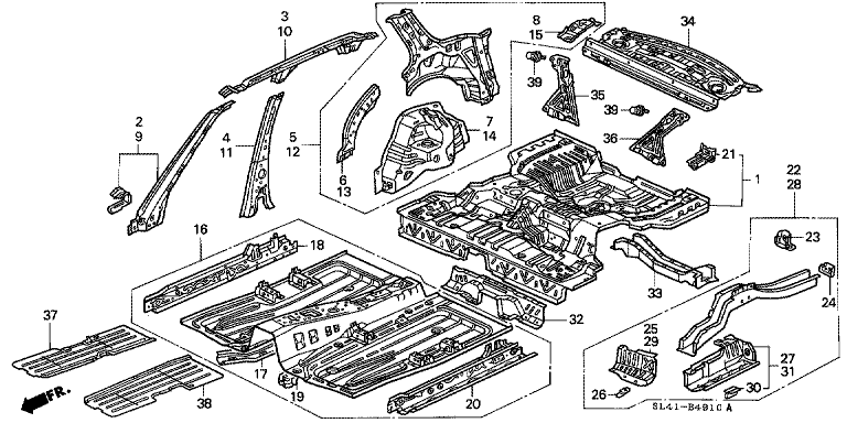 Floor / Inner panel