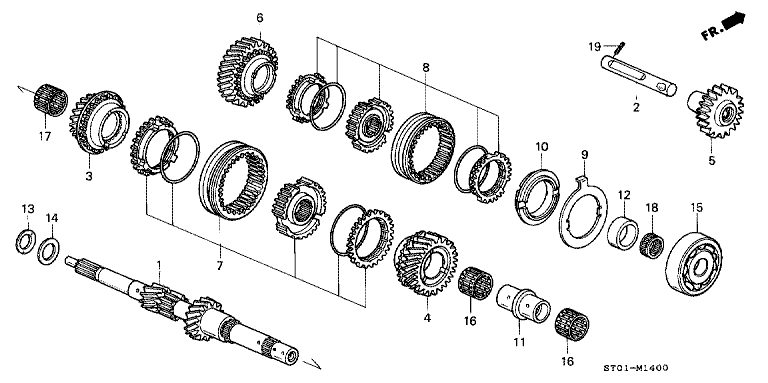 Main Shaft (SI, SI-G)