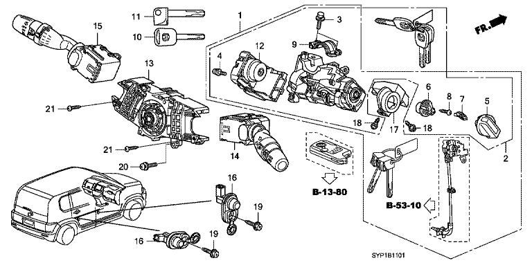 Combination switch (2)