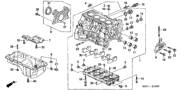 Cylinder Block/Oil Pan