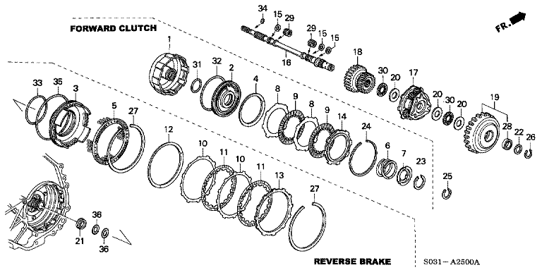 Input Shaft/Forward Clutch (HMM)