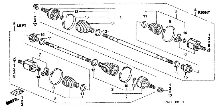 Front Drive Shaft
