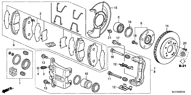 Front brake (2)