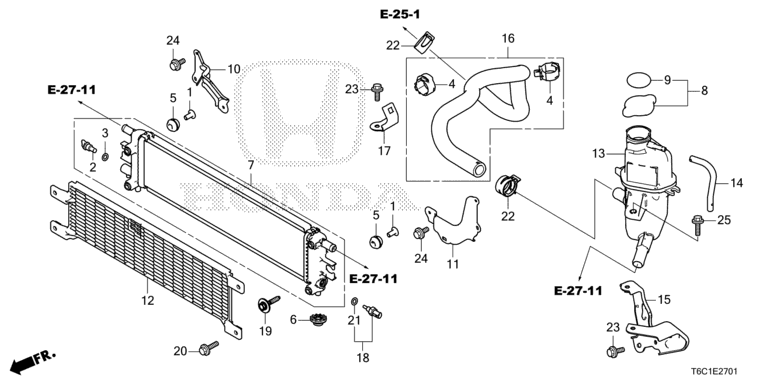 PCU radiator (RC5-100/110)