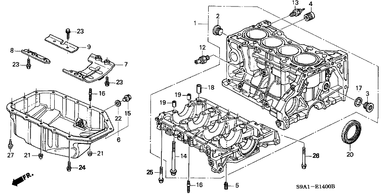 Cylinder Block/Oil Pan