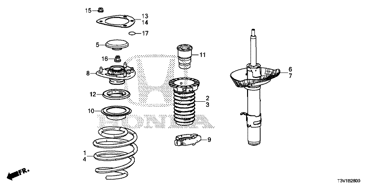 Front damper