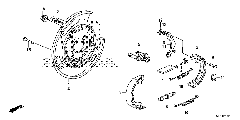 Parking Brake Shoe