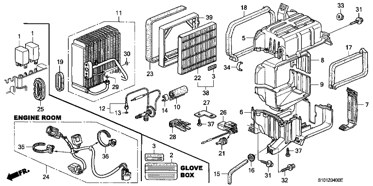 Air conditioner (cooler unit) (dealer installed)