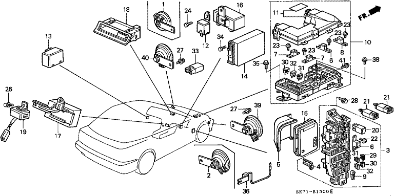 Horn/Fuse