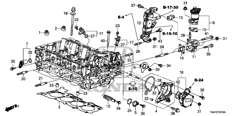 EGR valve/vacuum pump