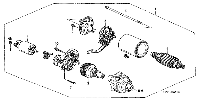 Starter Motor (Mitsuba)