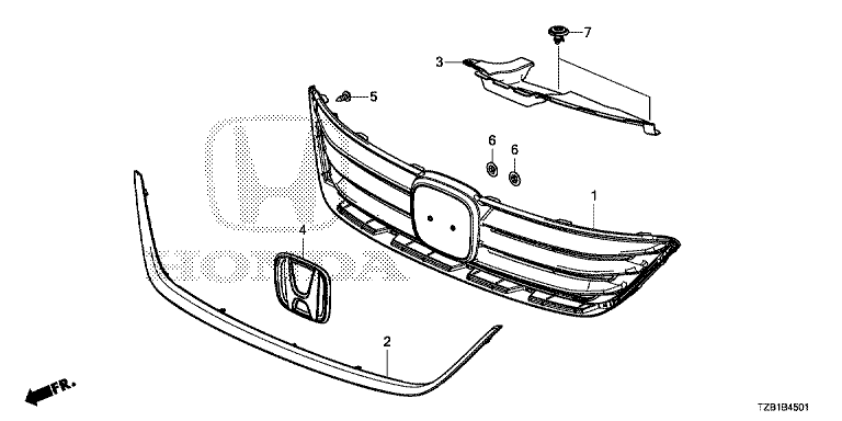 Front grille