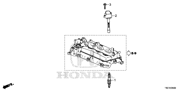 Plug top coil/Spark plug