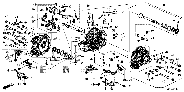 Rear differential