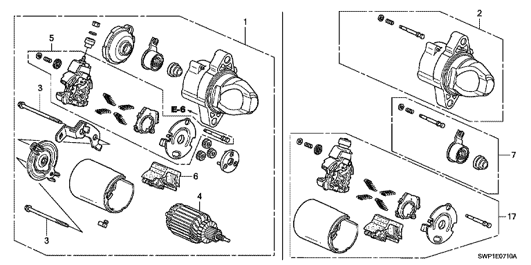 Starter Motor (Mitsuba)