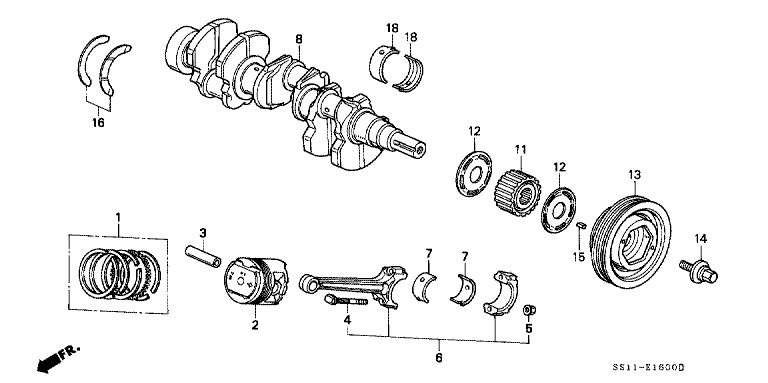 Piston/Crankshaft