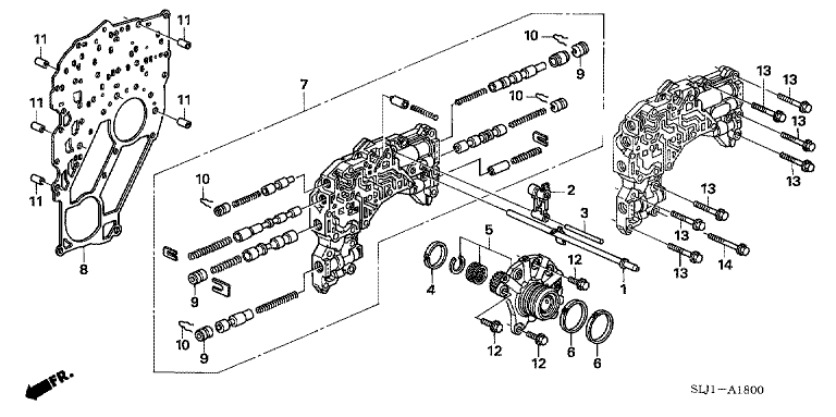 Main Valve Body (CVT)