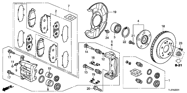 Front brake (2)